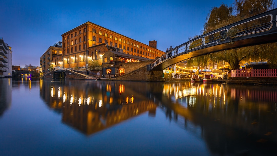 View of Camden Lock, London, United Kingdom
