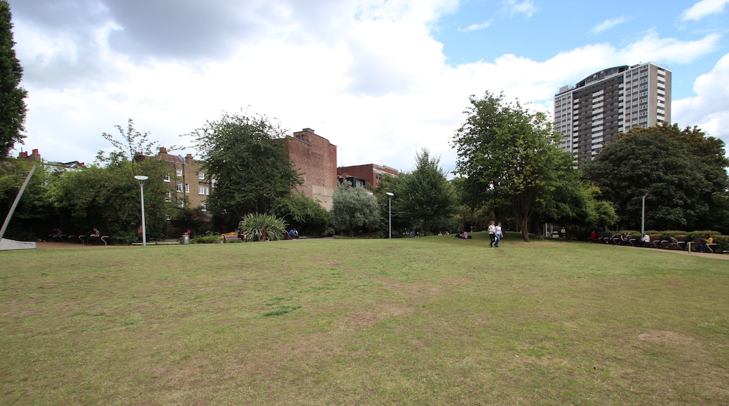 Spa Fields in the Borough of Islington in London, England.