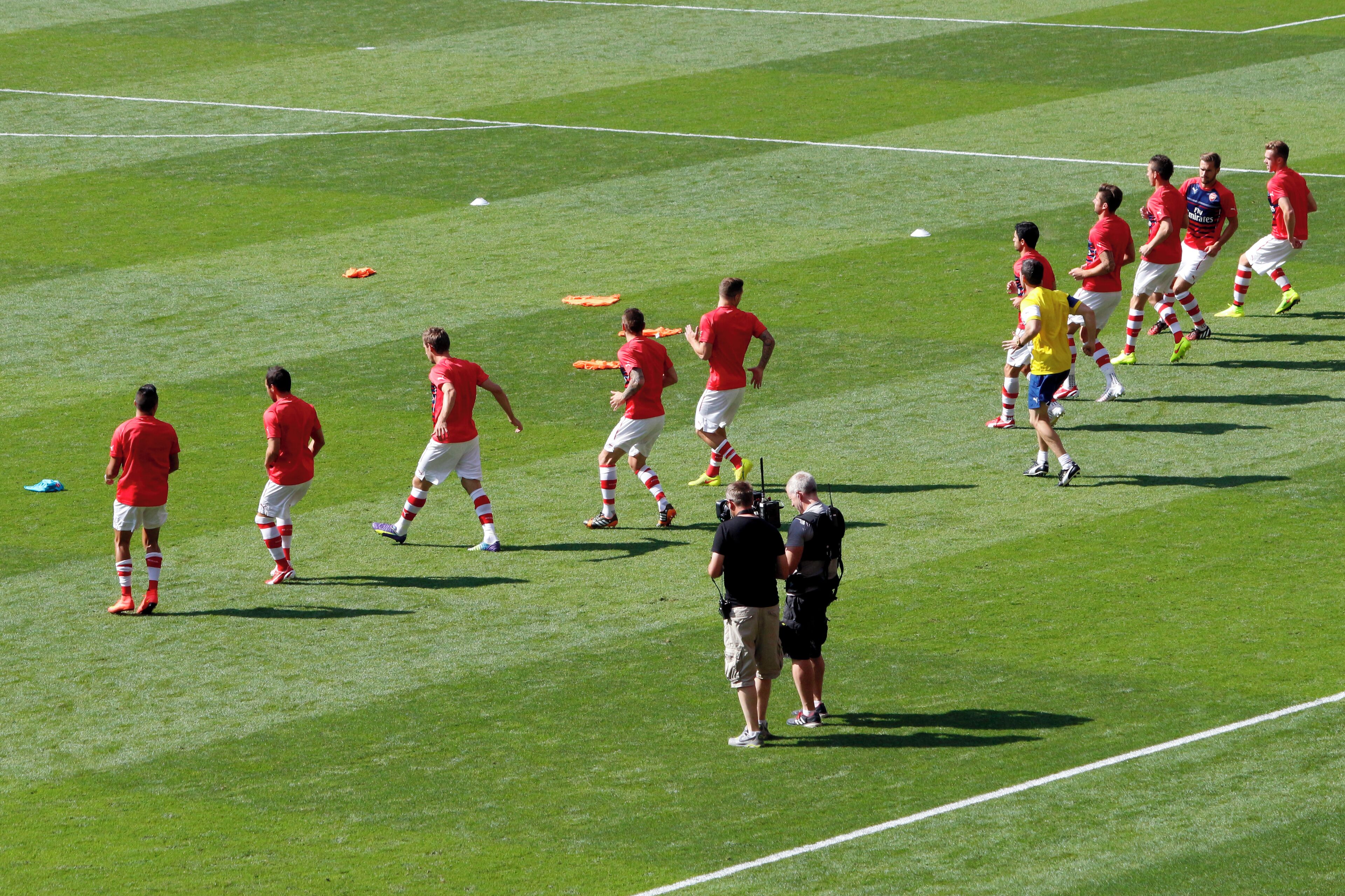 Emirates Cup, 3 d'agost de 2014.