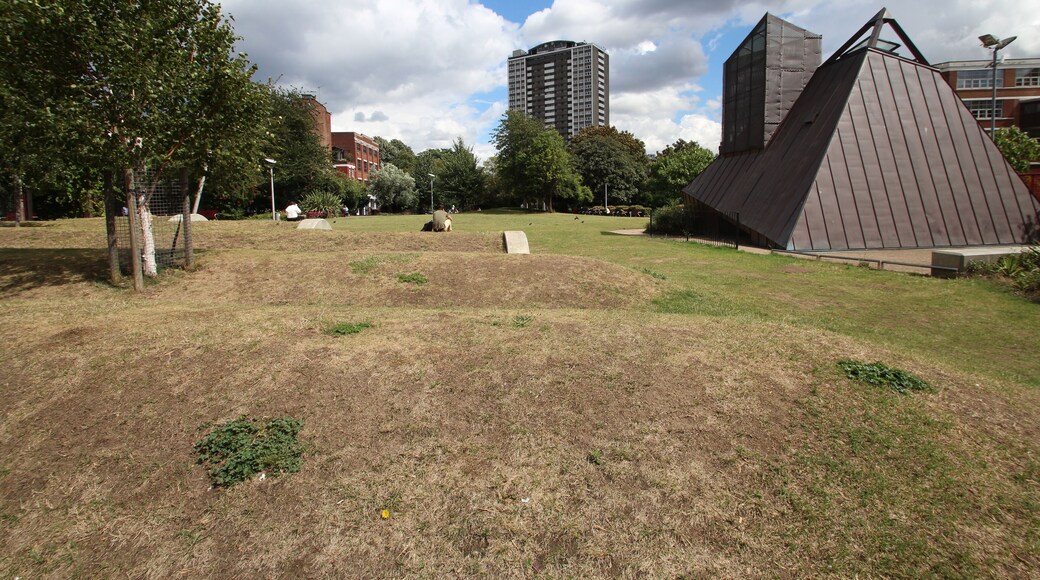 Spa Fields in the Borough of Islington in London, England.