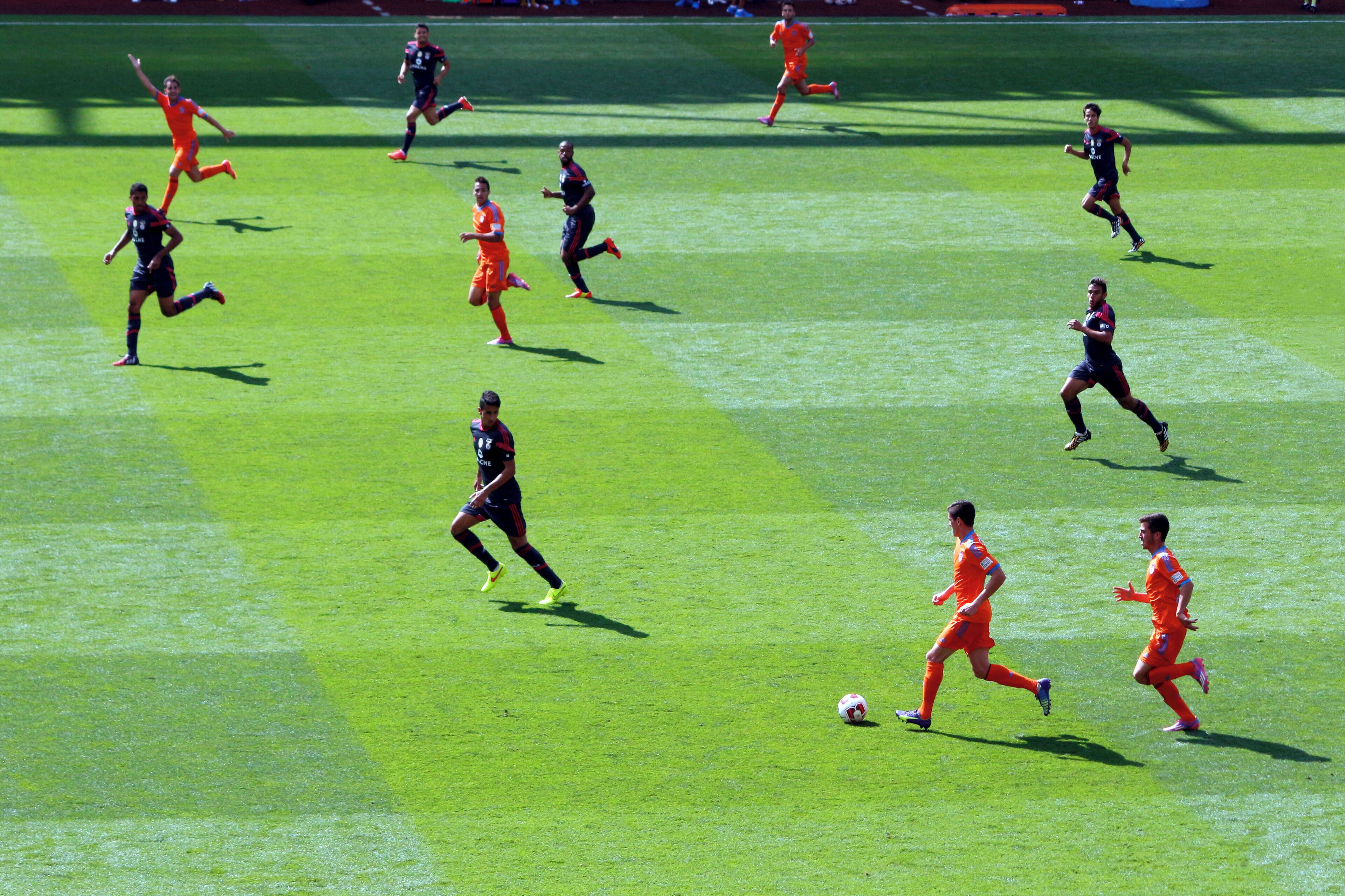 Emirates Cup, 3 d'agost de 2014.