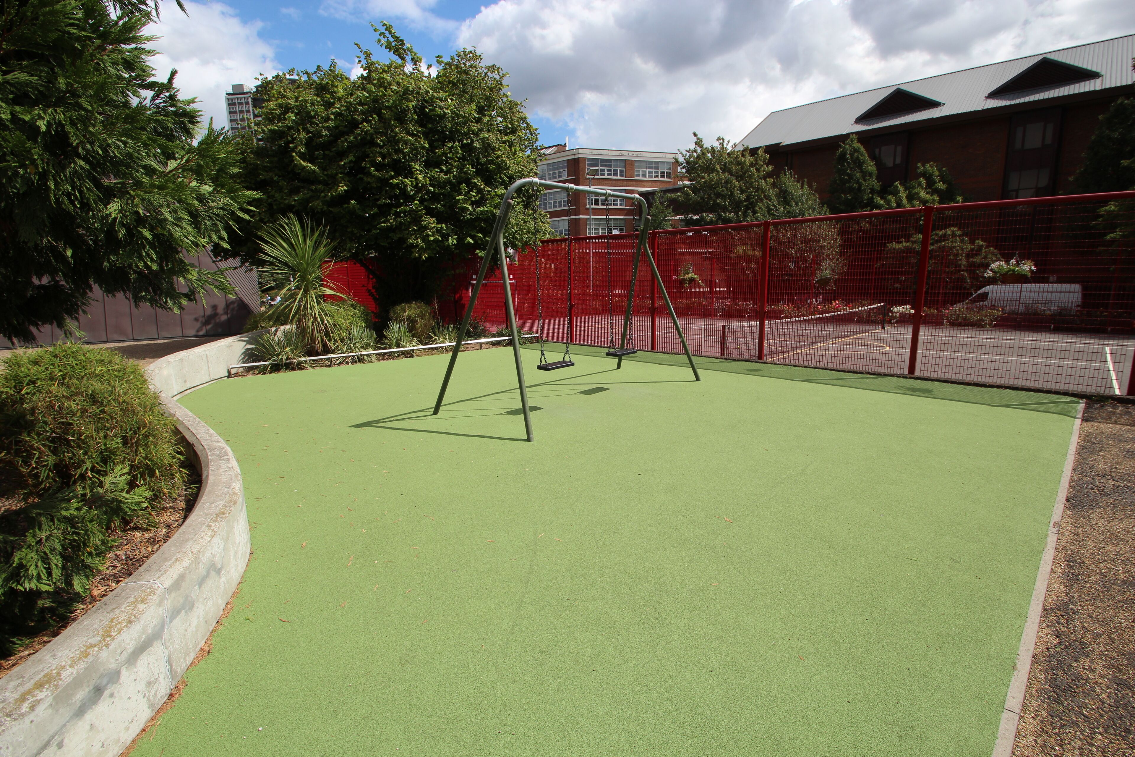 Spa Fields in the Borough of Islington in London, England.