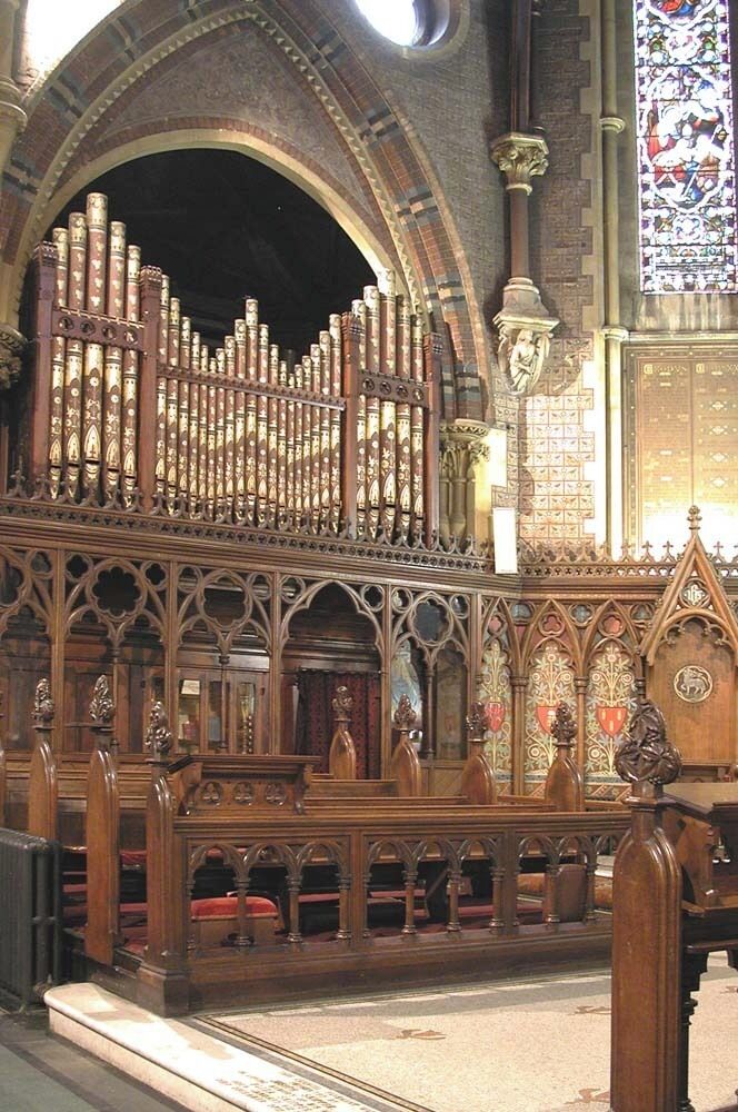 St Mark, Dalston, London E8 - Organ