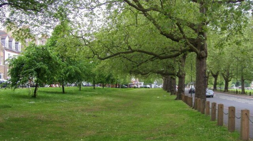 Clapton Common Clapton Common between Clapton Terrace and the A107