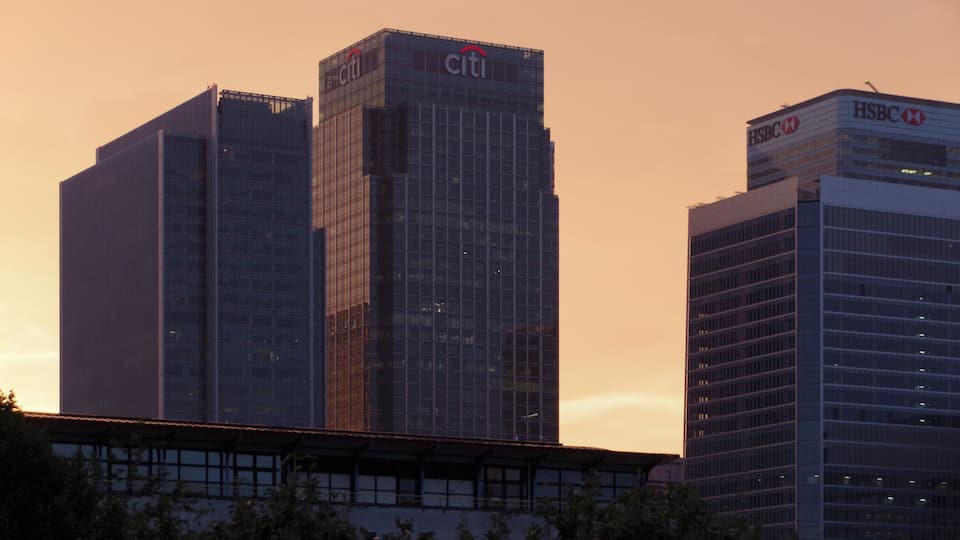 A beautiful peachy sunset sky seen from Galleons View.