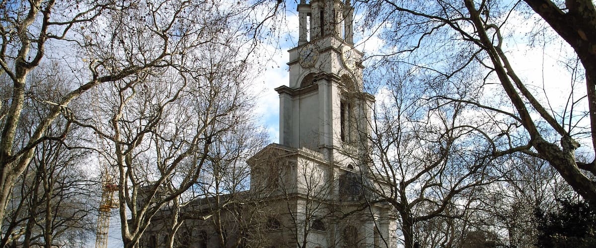 St Anne Limehouse (1714-30), by Nicholas Hawksmoor