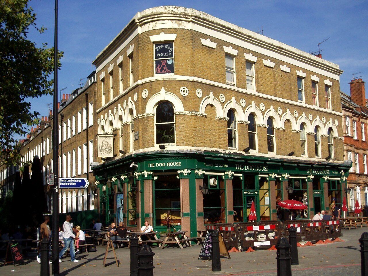 Large pub on a busy corner. Address: Kennington Cross, 293 Kennington Road. Former Name(s): The Roebuck. Links: Fancyapint Pubs Galore Beer in the Evening Dead Pubs (history)