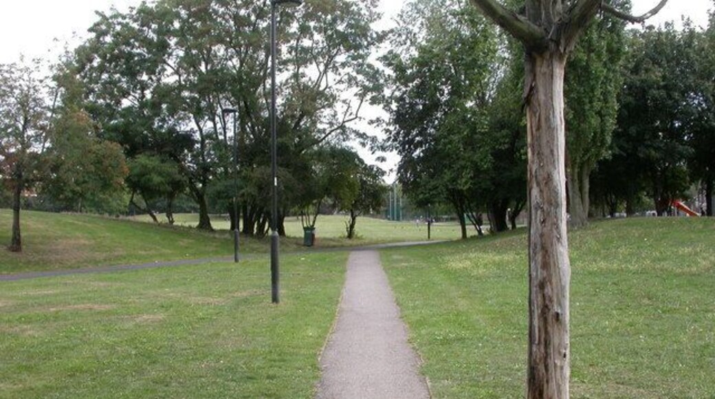 South Lambeth, Larkhall Park Park off Wandsworth Road, built on the site of slums and war damage. http://www.larkhallparkfriends.org.uk/history.html