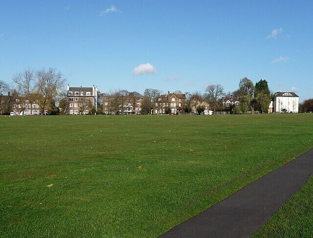 Houses, Streatham Common North The road along the common was once lined with large, detached C18th and C19th houses. (One survives, Park Hill, further up the road.)