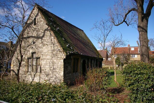Old Schoolhouse, Tottenham Lane, Hornsey Currently the offices of the Hornsey Historical Society