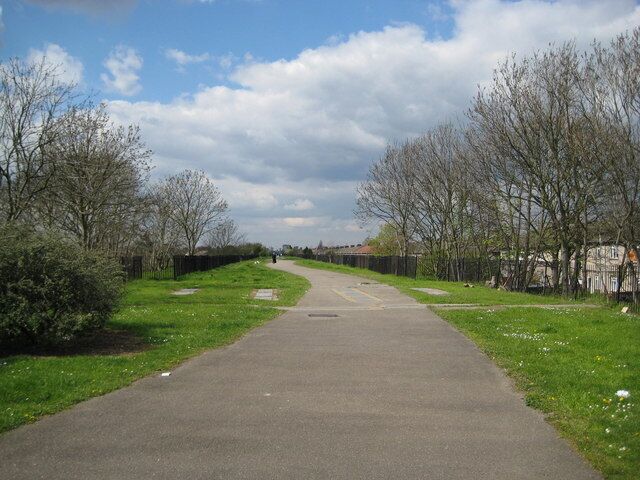 East Ham: The Greenway and the Northern Outfall Sewer The Greenway has been created as a linear footpath and cycleway along the top of the embankment of the Northern Outfall Sewer. The sewer was built between 1860 and 1865 under the direction of Joseph Bazalgette for the Metropolitan Commissioners for Sewers at a cost of £164,000, and was designed to remove sewage from North London to Beckton. By the 1850s the River Thames in central London was effectively an open sewer since sewage drained directly into it. The 'Great Stink' of 1855 caused Parliament and the Law Courts to seriously consider moving away from the river. The Metropolitan Board of Works was set up in 1855, with the construction of a sewage system as its primary task.