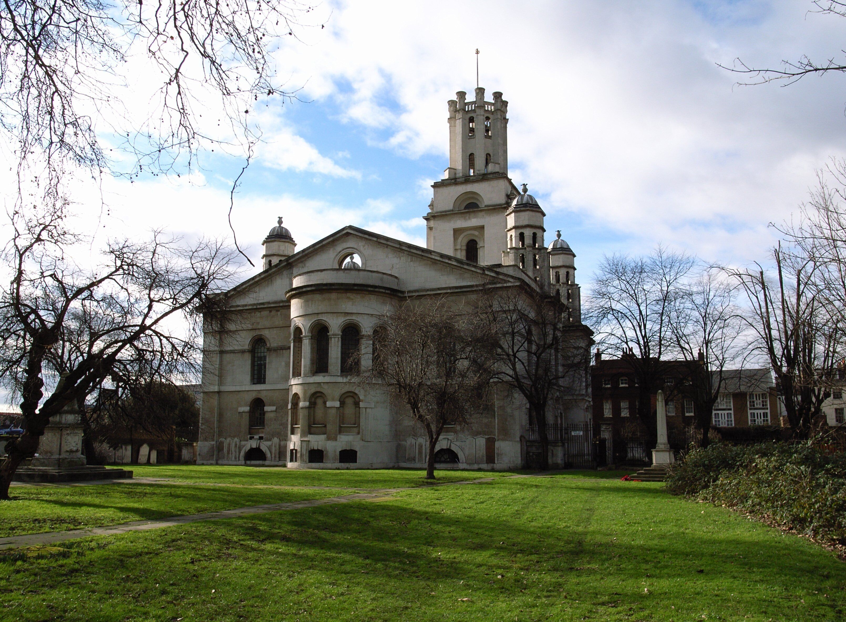 St-George-in-the-East (1714-29), by Nicholas Hawksmoor
