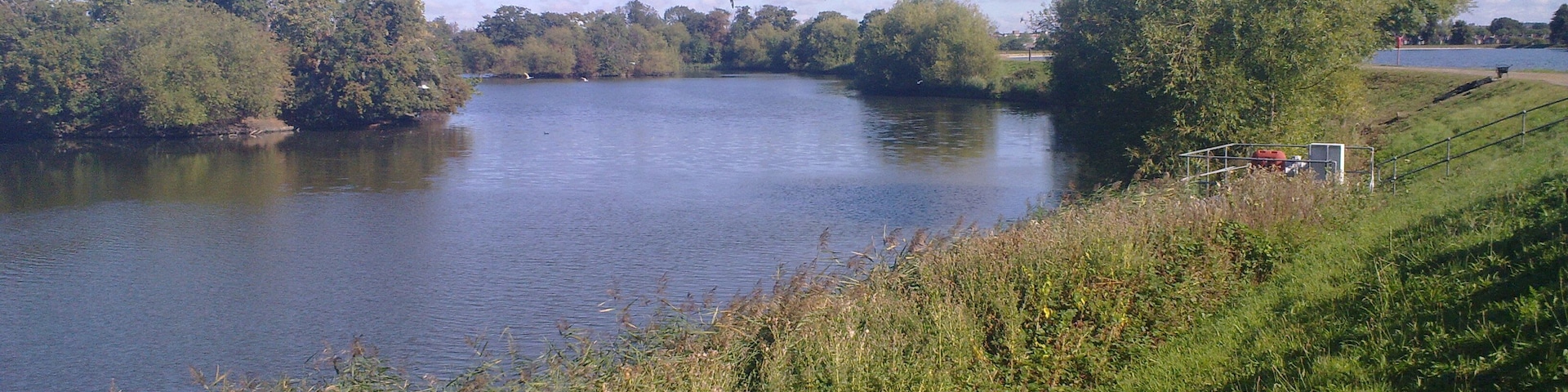 walthamstow reservoirs near to Tottenham, Haringey, Great Britain. Walthamstow Wetlands