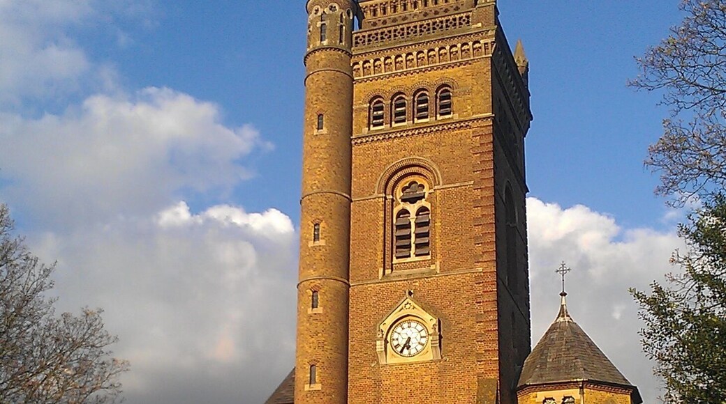 St Mary's Church, a Church of England affiliated site in Ealing, London Borough of Ealing.