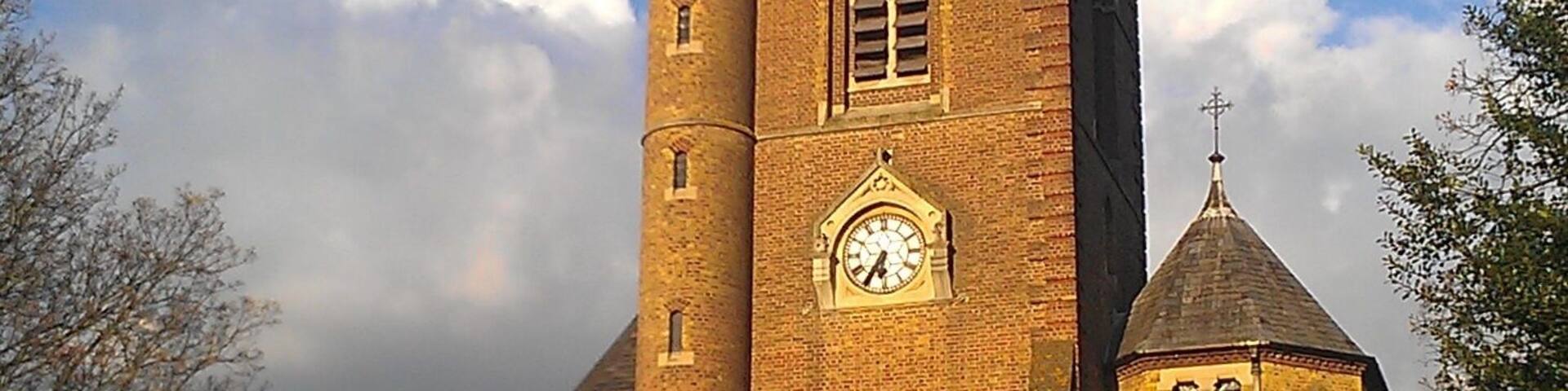 St Mary's Church, a Church of England affiliated site in Ealing, London Borough of Ealing.