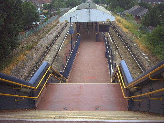 South Merton station, Martin Way, Morden (B286)