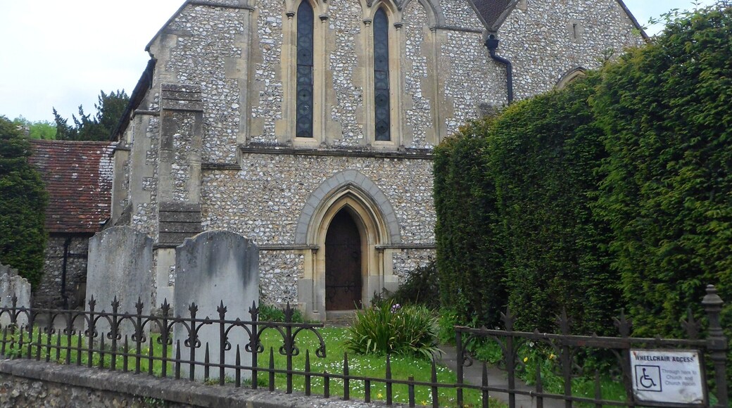 St Mary Magdalen's Church, High Street, Ripley, Borough of Guildford, Surrey, England.