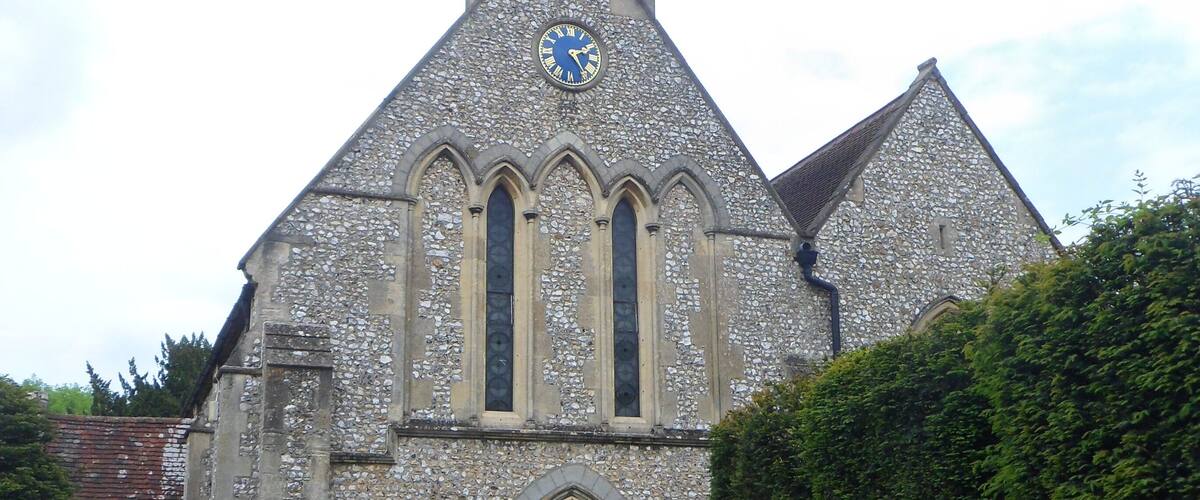St Mary Magdalen's Church, High Street, Ripley, Borough of Guildford, Surrey, England.
