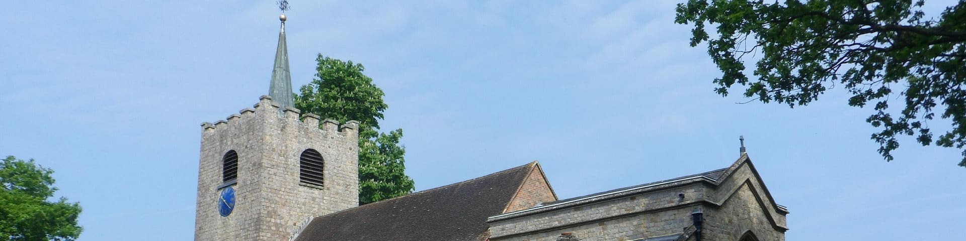 St Michael and All Angels Church, Church Lane, Pirbright, Borough of Guildford, Surrey, England.