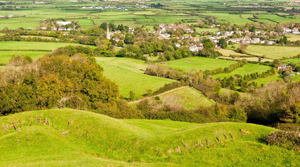 View from Brent knoll, Somerset