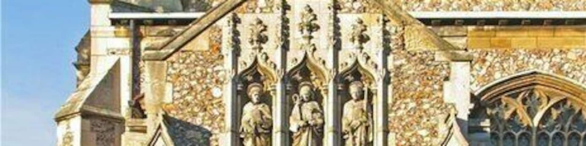 St Mark, Potter's Road, Barnet Vale, Herts - Porch