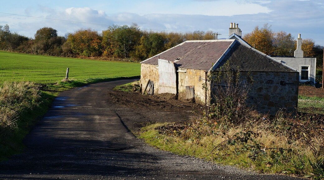 Disused building near Carberry Mains