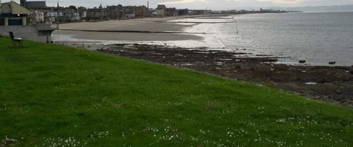 Portobello Beach at Dusk Photo taken from the Joppa side