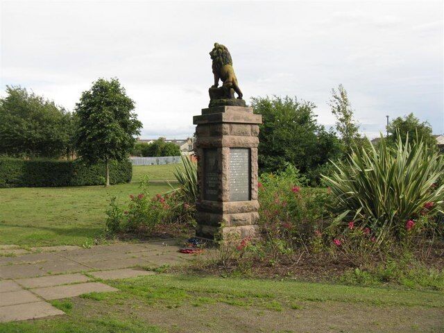 War Memorial at Loanhead Memorial Park