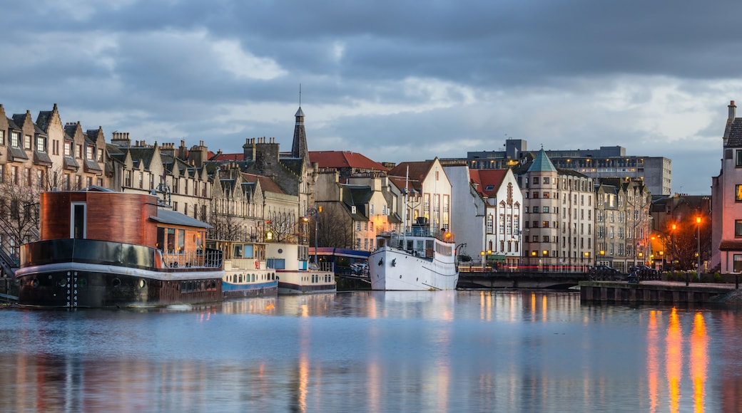 Historic Harbour in Leith, Edinburgh