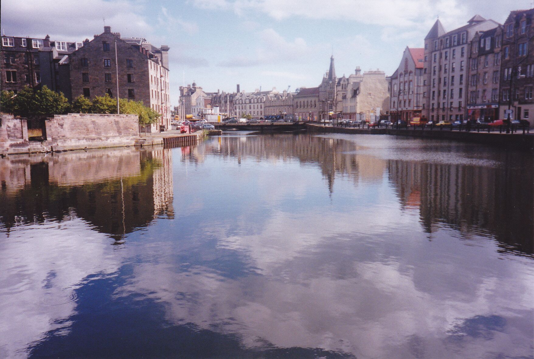 Water of Leith at the Shore, Sept 1994