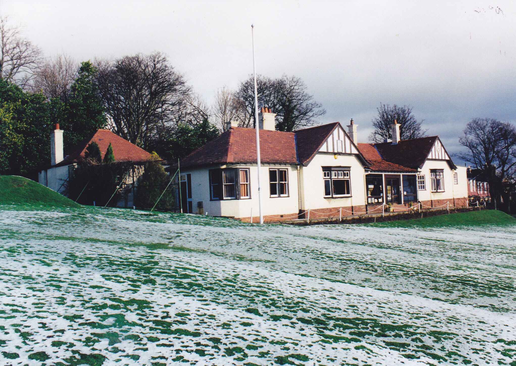 the old clubhouse, Merchants of Edinburgh Golf Club, Dec 1998