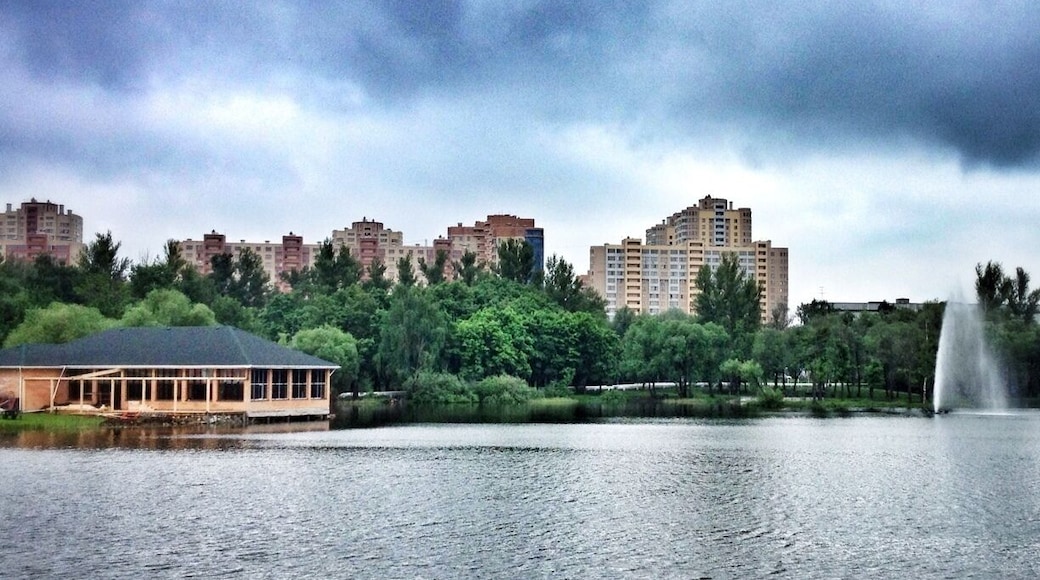 Сауна на пруду