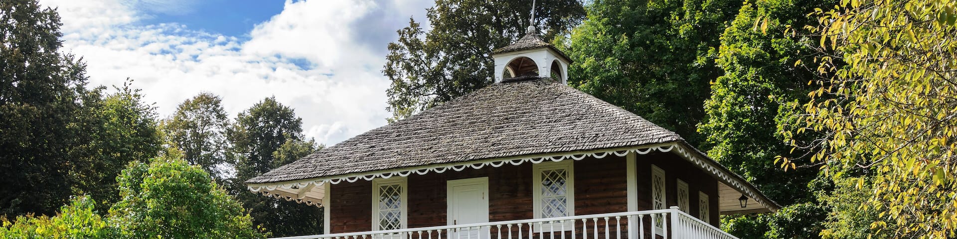 Manor house of A.P. Hannibal in Petrovskoe village, Russia