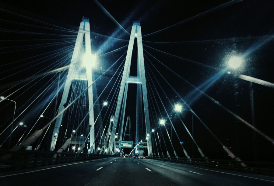 beautiful bridge in North Capital of Russia #piter #spb
