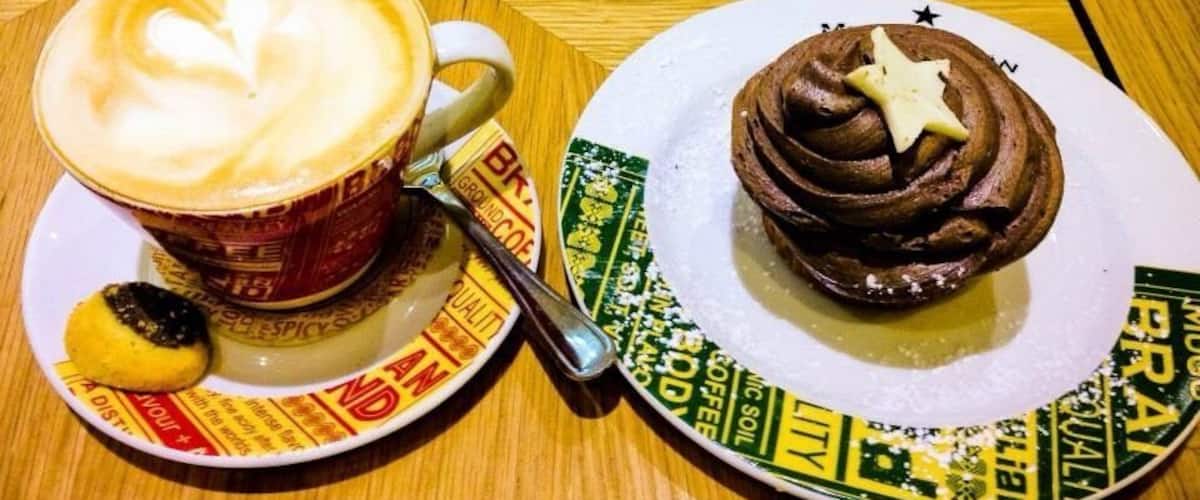 I just love coffee and cake.