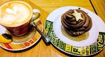 I just love coffee and cake.