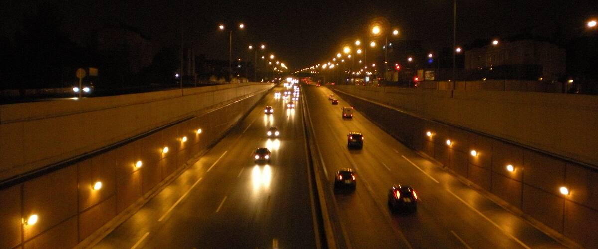 Avenida de Aragón (Autovía A2) a su paso por Canillejas. Madrid Comunidad de Madrid España