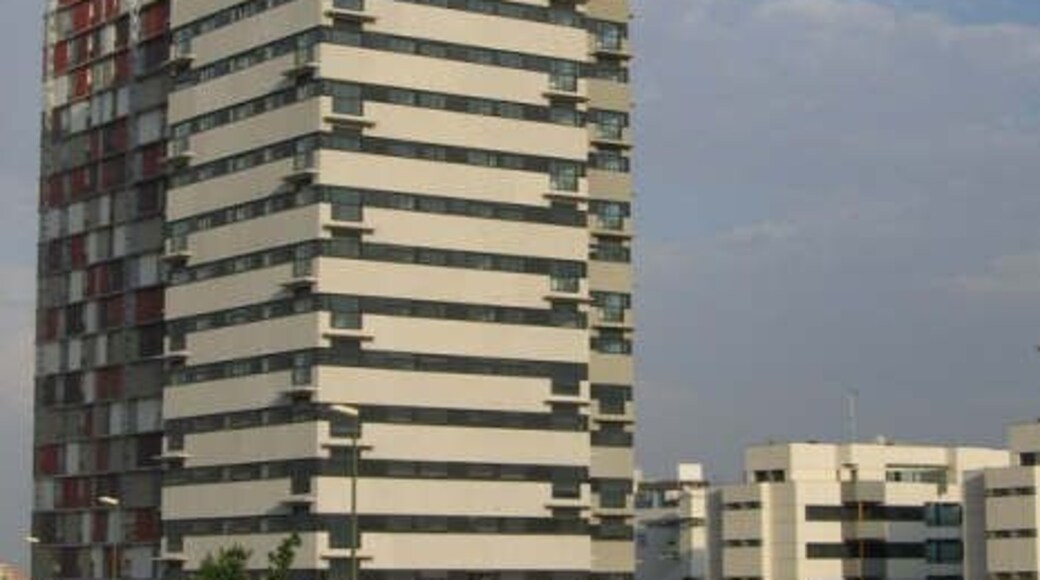 Torre Puerta de Chamartín, Madrid, Espana.