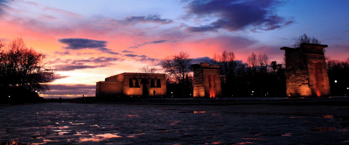 Atardecer en Madrid, Enero 09
