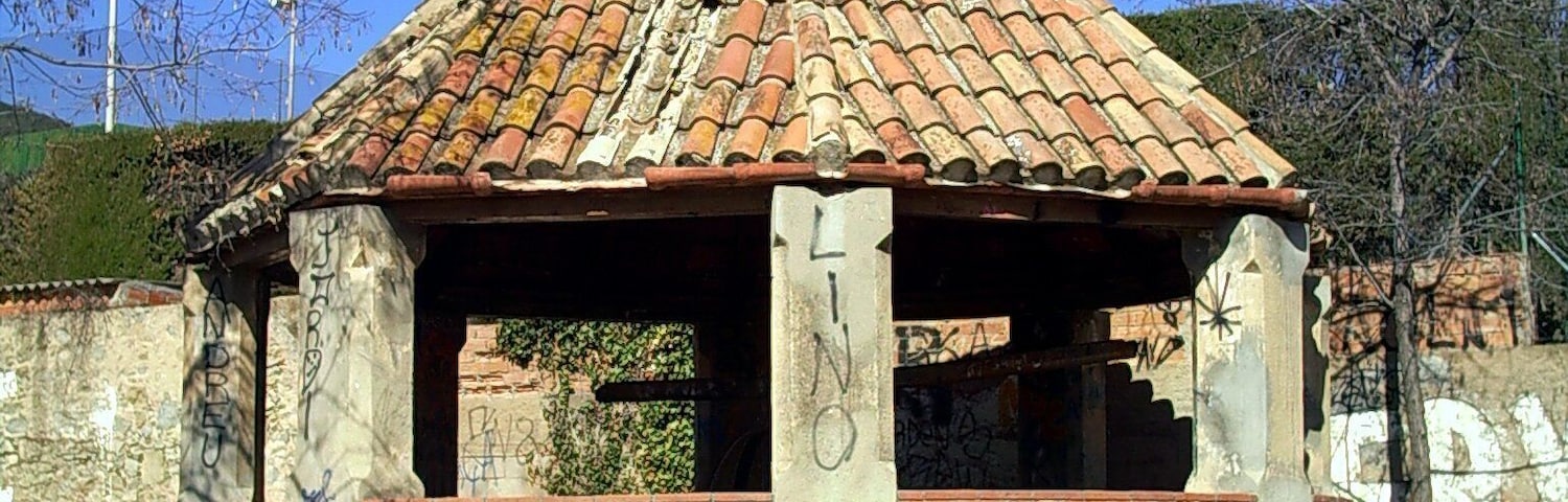 The waterwheel, at Premià de Dalt, al Maresme, (Catalunya).