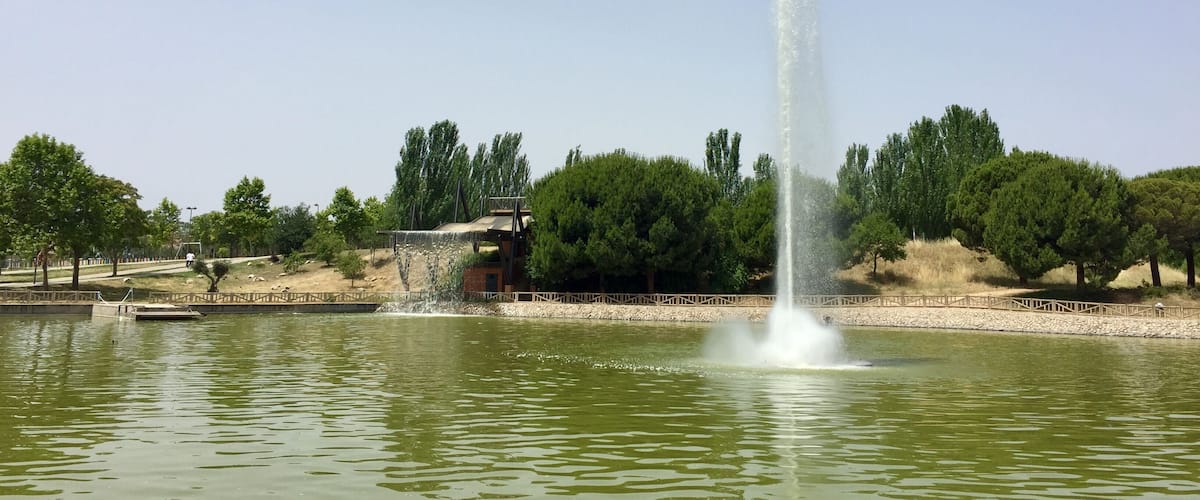 Parque de la Alhóndiga. Getafe, Madrid, España