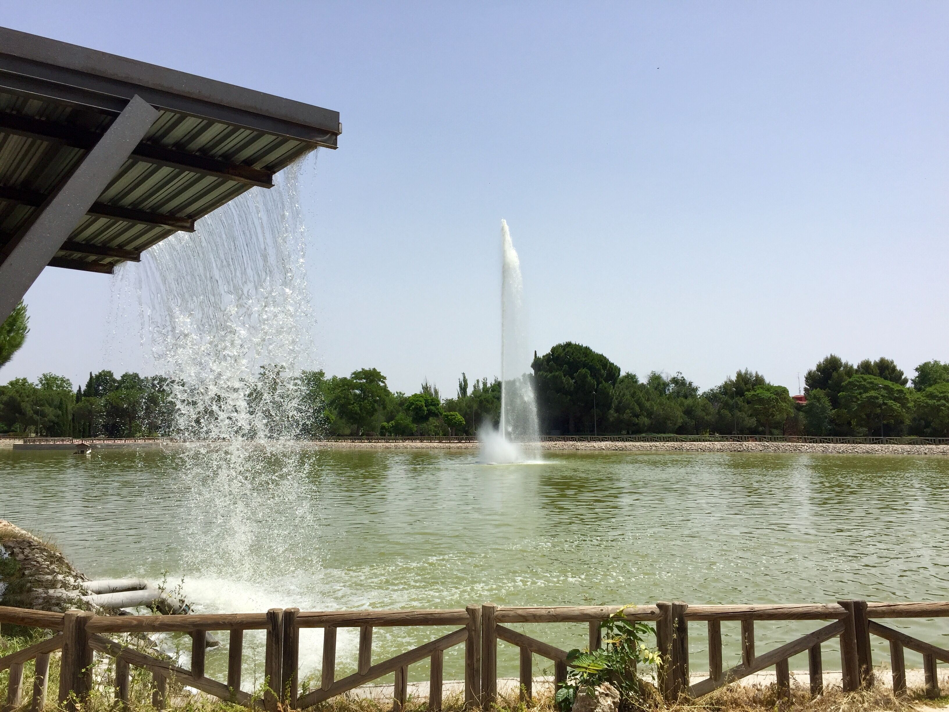 Parque de la Alhóndiga. Getafe, Madrid, España