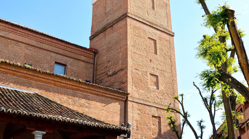 Church of San Salvador in Leganes, Community of Madrid, Spain. Church of St Savior