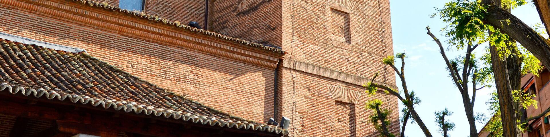 Church of San Salvador in Leganes, Community of Madrid, Spain. Church of St Savior