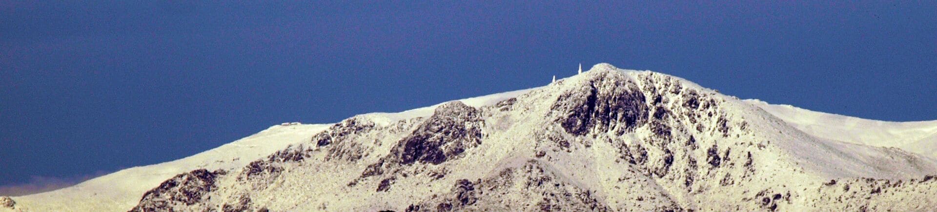 La Maliciosa peak in Sierra de Guadarrama from Madrid
