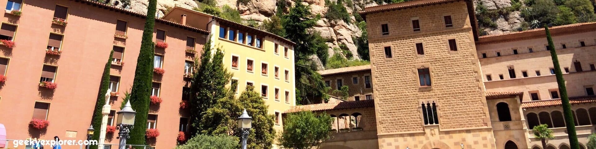 Montserrat Monastery, Catalonia, Spain. At 1km high, this place is the most important spiritual retreat for Catalans. #montserrat #catalunya #españa