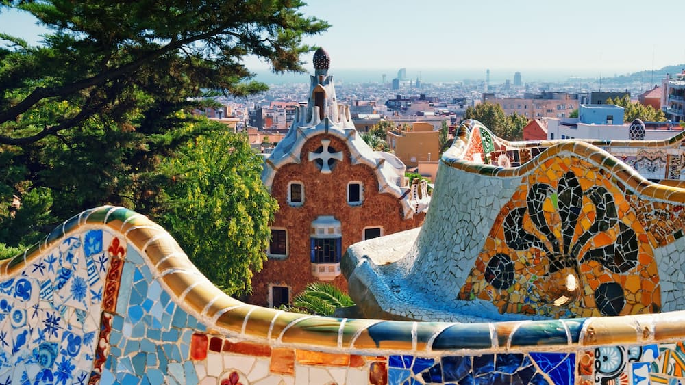 Park Guell , Barcelona - Spain