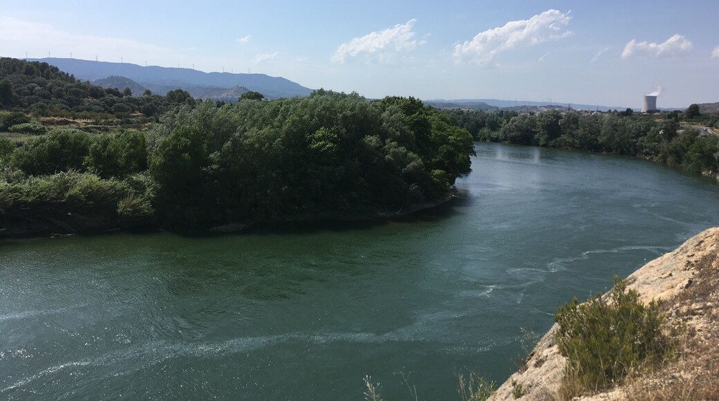 El pas de l'Ase és un congost del riu Ebre