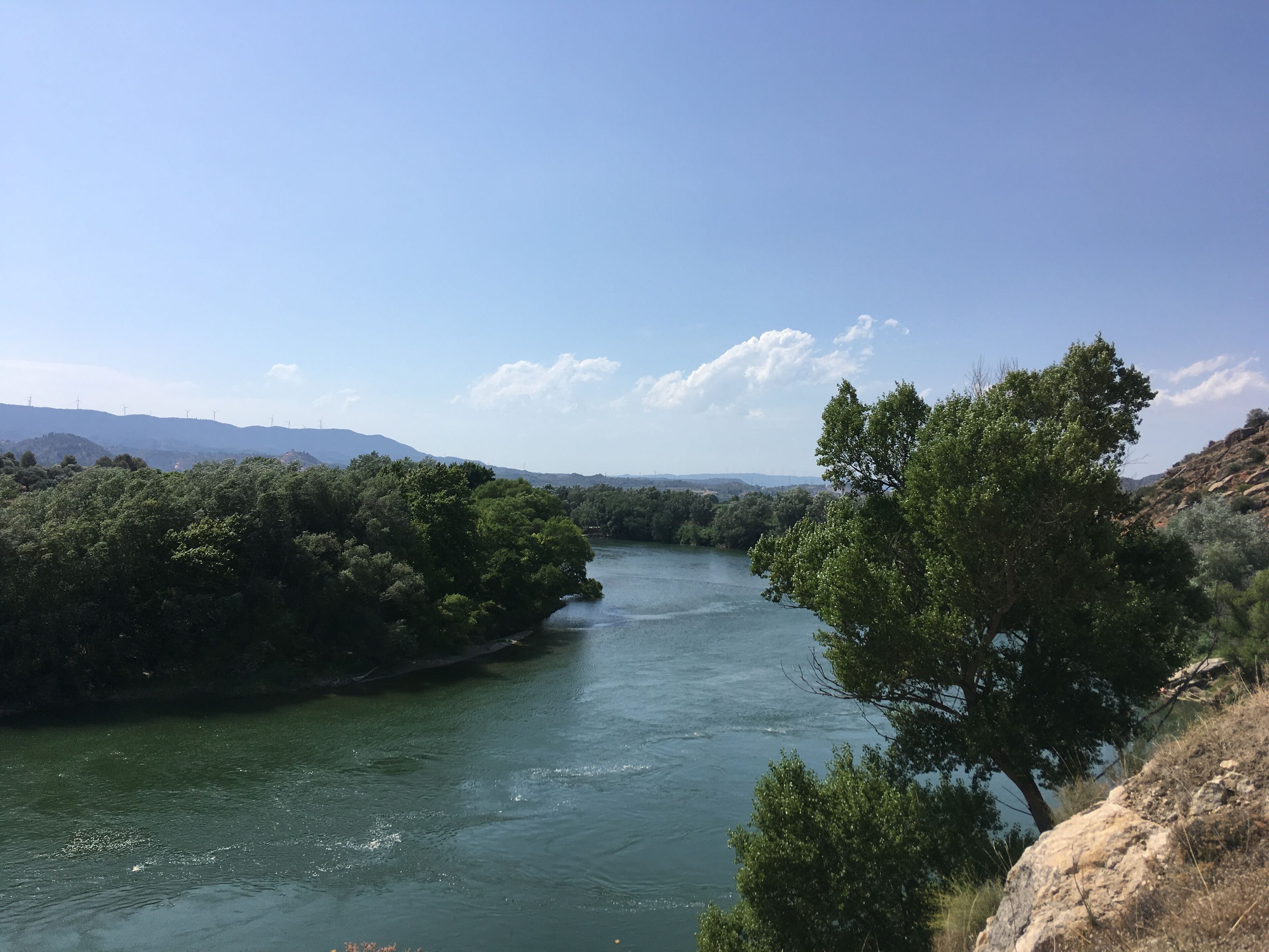 El pas de l'Ase és un congost del riu Ebre