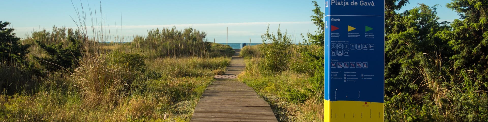 Barcelona, Spain - may 14, 2018: Gava in Barcelona beach